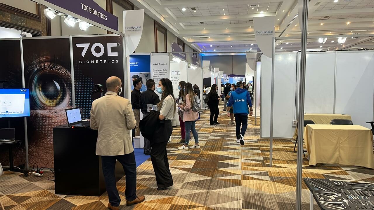 TOC Biometrics estuvo presente en Expo Hospital 2022